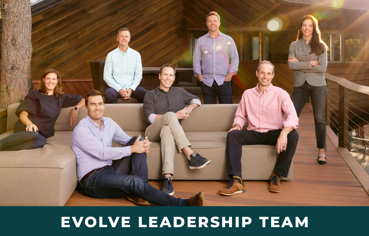 Group photo of the Evolve Leadership Team